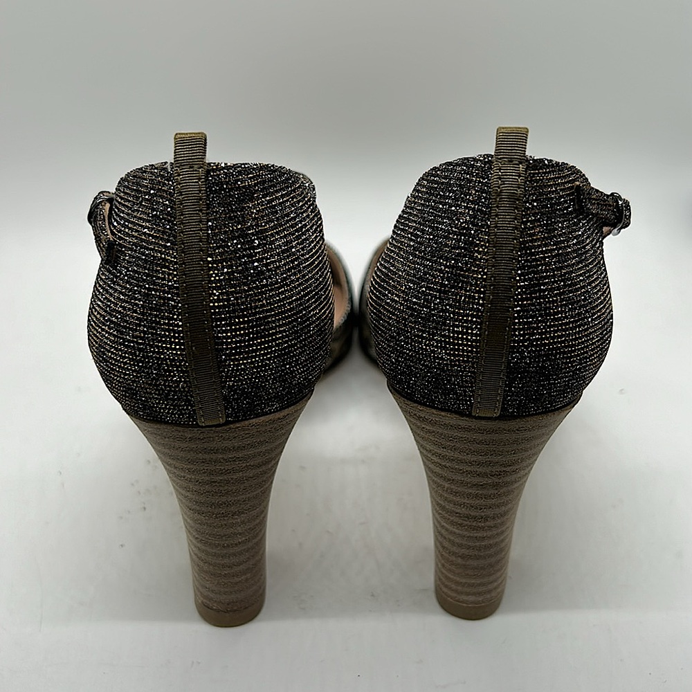 SJP Sexy Shimmery Cheetah Print High Heel Shoes **Size 38.5/US Size 8.5**🐆🐆 - Picture 6 of 8